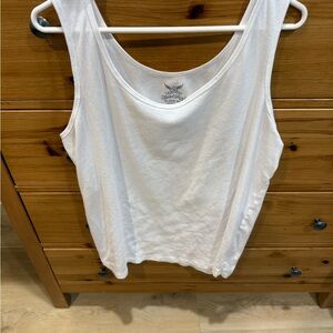 🌼Faded Glory White Sleeveless Tank Top